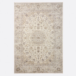 Diona Printed Used Effect Vintage Rug - thumbnail 2