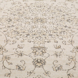 Diona Printed Used Effect Vintage Rug - thumbnail 4