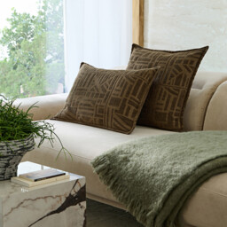 Hesper Jacquard Chenille Cushion Cover - thumbnail 3