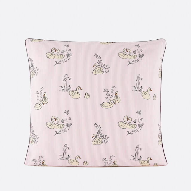 Swan Child's Pillowcase in 50% Recycled Cotton - image 1