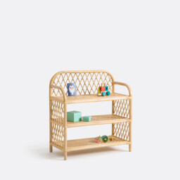 Kobie Rattan Shelving Unit - thumbnail 1
