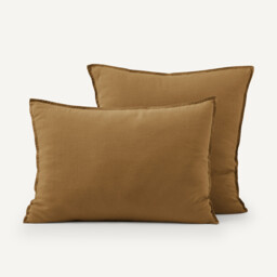 Elina Washed Linen Child's Pillowcase - thumbnail 1