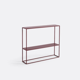 Miva 2-Tier Steel Console Table