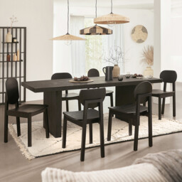 Set of 2 Tribal Ash Chairs - thumbnail 2