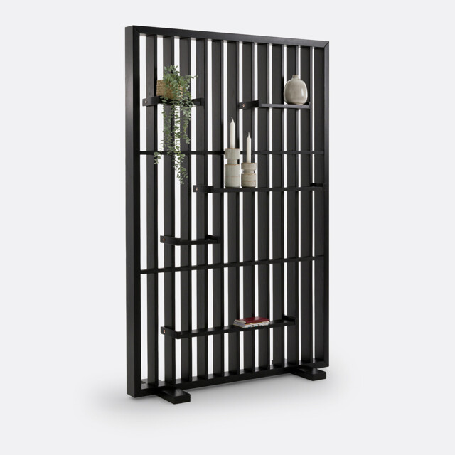 Mineva Partition Shelf in Solid Pine - image 1