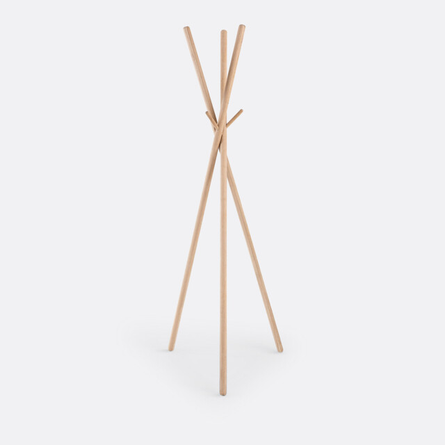 Selfrid Tripod Coat Stand in Solid Oak - image 1