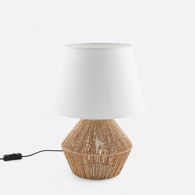 Hemp and Lina Table Lamp Yaku - image 1