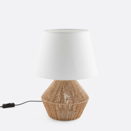 Hemp and Lina Table Lamp Yaku