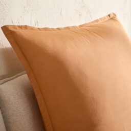 Sabbal Washed Cotton Percale 300 Thread Count Pillowcase - thumbnail 4
