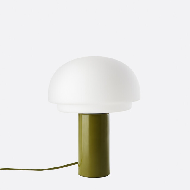 Agathilda Opaline/Iron Lamp, H27.5cm - image 1