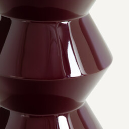 Talou Sculpted Side Table with A Lacquered Finish - thumbnail 3