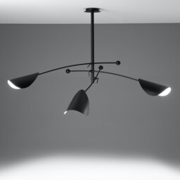 Funambule Ceiling Light with 3 Adjustable Arms - thumbnail 3