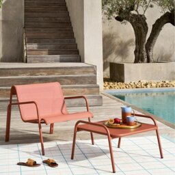 Lysa Aluminium Coffee Table/Footrest - thumbnail 2