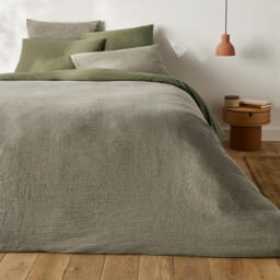 Thesari Linen and Cotton Muslin Two-Sided Pillowcase - thumbnail 3