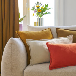 Kumla Cotton Muslin Cushion Cover - thumbnail 3