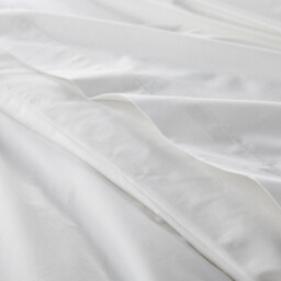 Scenario Plain Organic Cotton Percale Duvet Cover - thumbnail 4