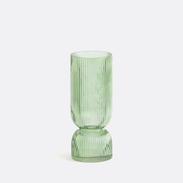Valira H26cm Textured Glass Vase - image 1