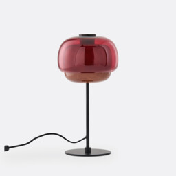 Kinoko Table Lamp in Coloured Glass - thumbnail 1