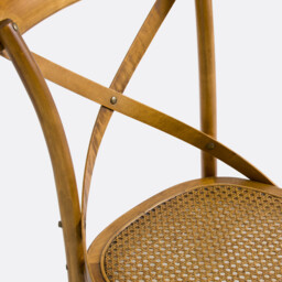 Set of 2 Cedak Wood Chairs - thumbnail 4