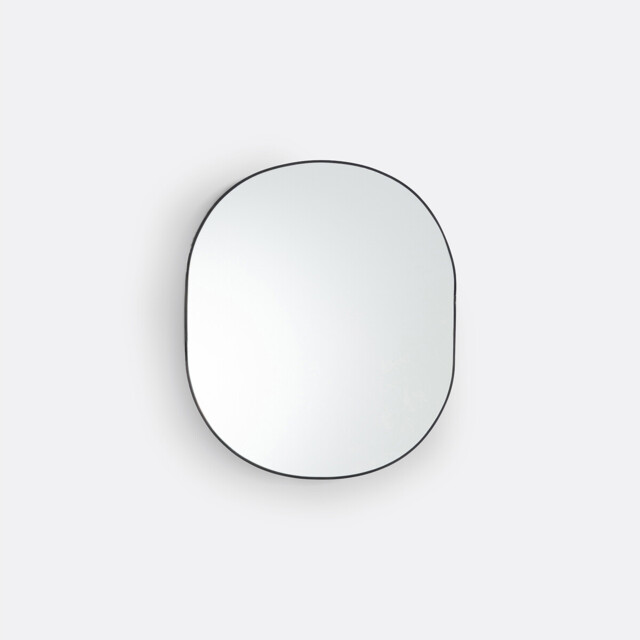 Uyova Oval Brass Mirror - image 1