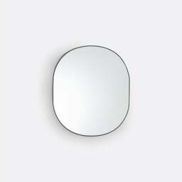 Uyova Oval Brass Mirror - thumbnail 1