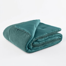 Fluffy Textured Quilted Bedspread - thumbnail 3