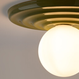 Holi Ceramic and Opal Glass Ceiling Light Or Wall Light, Diameter 33.2cm - thumbnail 3