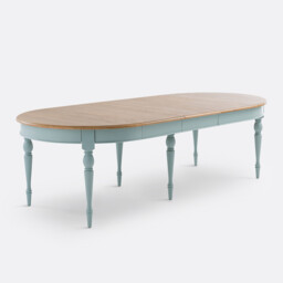 Angusta 4-12 Seater Round Extending Dining Table - thumbnail 3