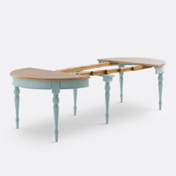 Angusta 4-12 Seater Round Extending Dining Table - thumbnail 4