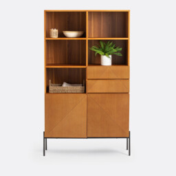 Signatures Lodge Vintage Style Bookcase - thumbnail 3