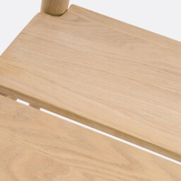 Natéo Solid Oak Bench - thumbnail 4