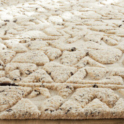 Agnix Textured 100% Wool Hand Knotted Rug - thumbnail 3