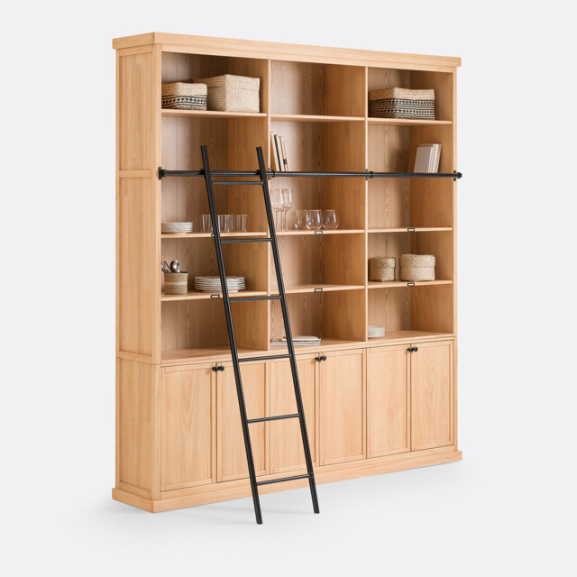 Dario Pine Ladder Bookcase - image 1