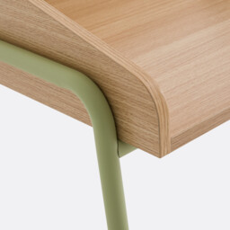 Merlin Steel and MDF Desk - thumbnail 4