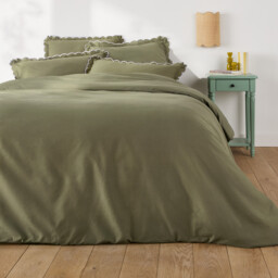 Scenario Pillowcase in Plain Washed Cotton - thumbnail 3