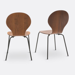 Set of 2 Lenon Stacking Chairs - thumbnail 3