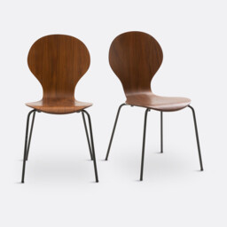 Set of 2 Lenon Stacking Chairs - thumbnail 1