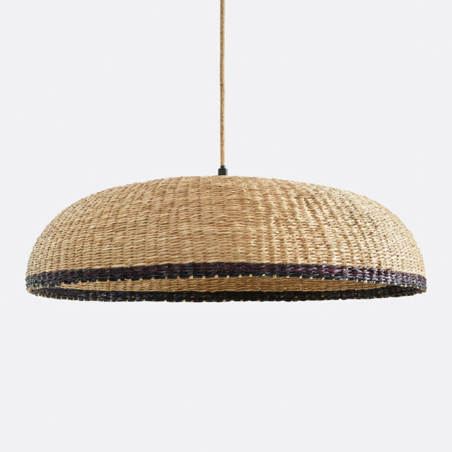 Jutlo Woven Grass 60cm Diameter Ceiling Light Shade - image 1