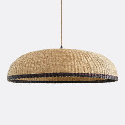 Jutlo Woven Grass 60cm Diameter Ceiling Light Shade - thumbnail 1
