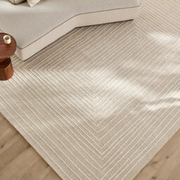 Ikar Embroidered Wool Hand-Tufted Rug