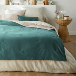 Velvet Cotton Velvet & Linen Quilt - thumbnail 1