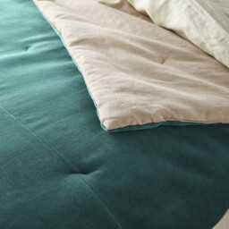Velvet Cotton Velvet & Linen Quilt - thumbnail 3
