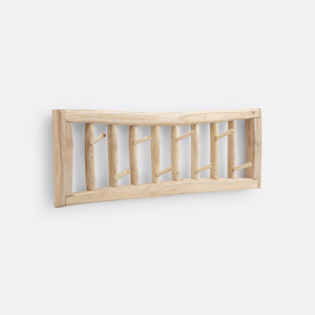 Ghada Teak Wall Hook Unit - image 1