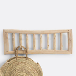 Ghada Teak Wall Hook Unit - thumbnail 4
