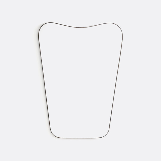 Uyova 50 X70cm Brass Mirror - image 1