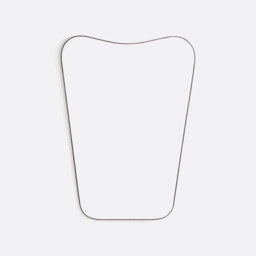 Uyova 50 X70cm Brass Mirror - thumbnail 1