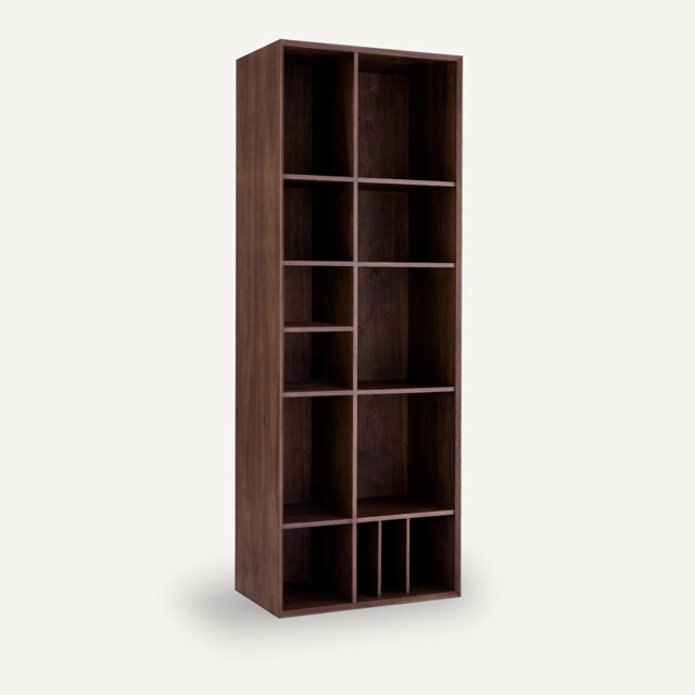 Mikube Bookcase in Walnut Veneer - image 1