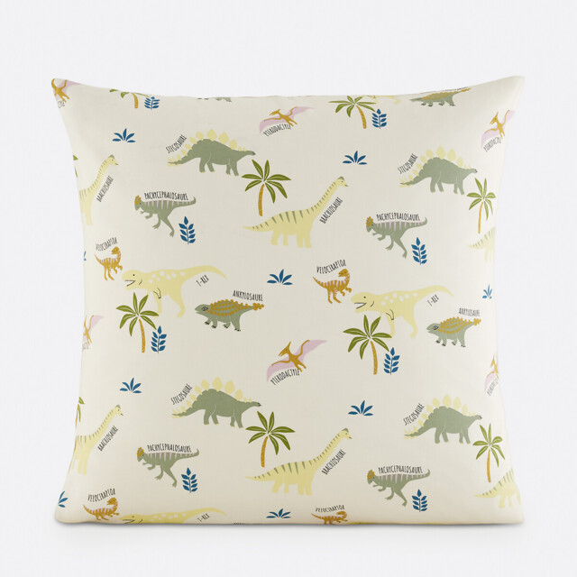 Alnis Dinosaur Print Organic Cotton Child's Pillowcase - image 1