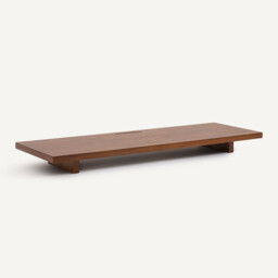 Mikube Walnut Veneer Desk Top, Width 200cm