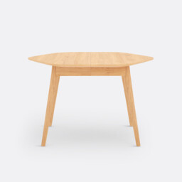 Biface 4-10 Seater Extending Dining Table in Oak and Veneer - thumbnail 3